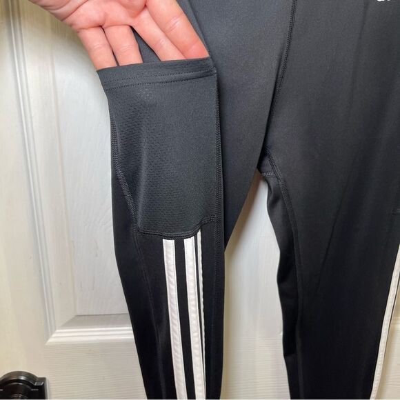 Adidas Women’s Full Length Black and White Leggings - Picture 5 of 11